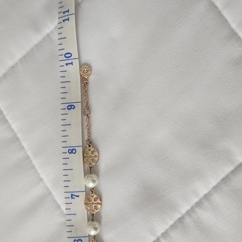Tory Burch Gold and Pearl Bracelet - Picture 5 of 5